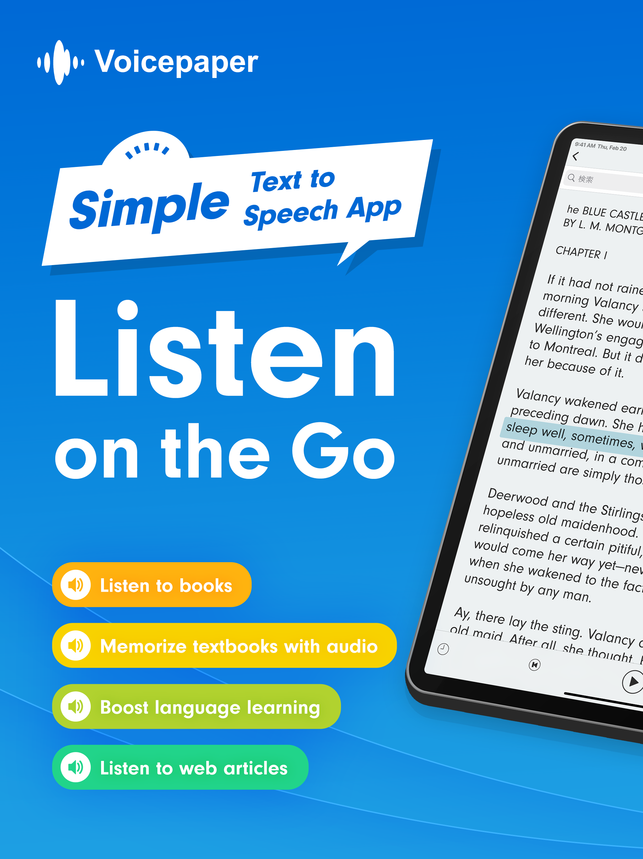 Voicepaper iPad
